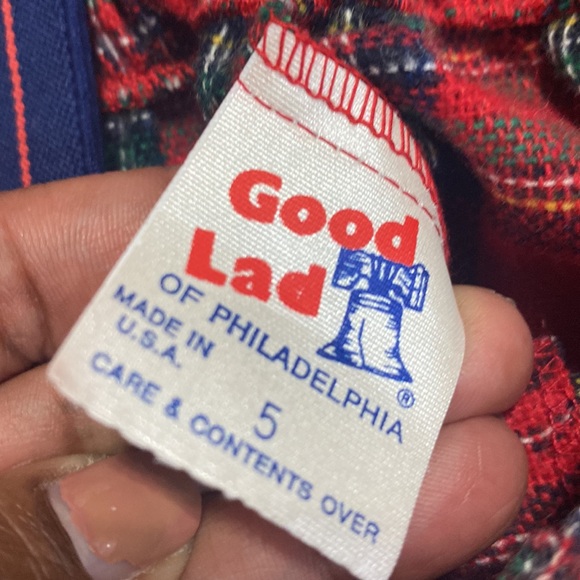 Vintage good lad boys short pants with suspenders sz 5 made in USA - Picture 3 of 9